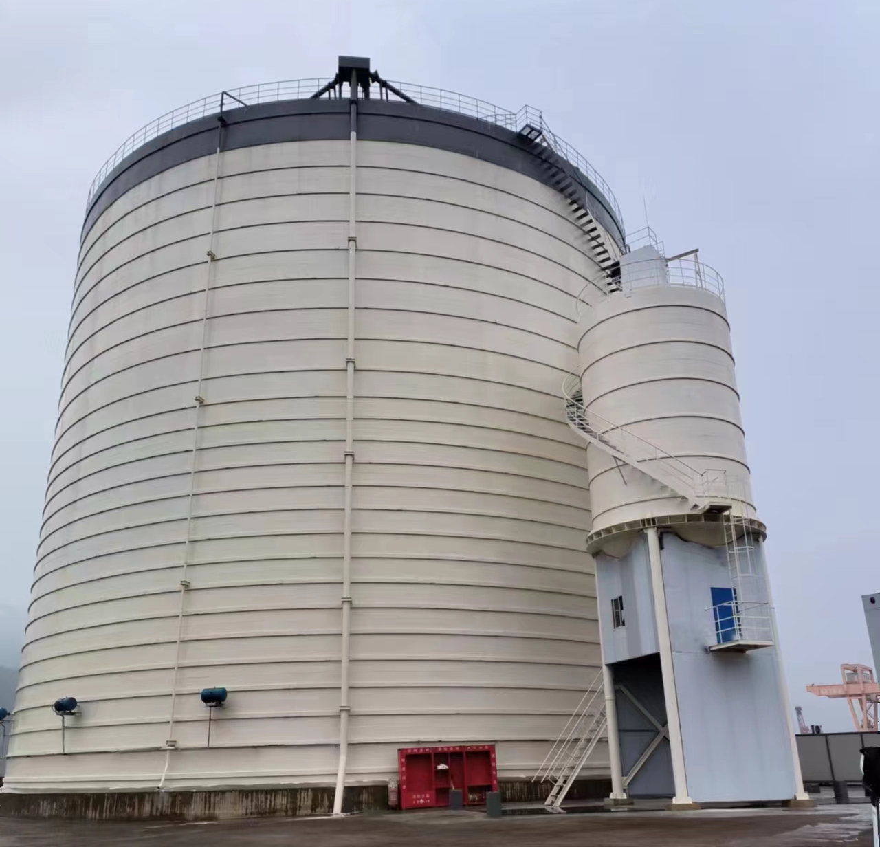 荷塘10万吨水泥钢板库